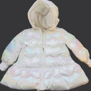 Habitual Kids Girls Iridescent Puffer Coat